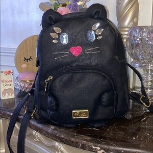 Betsy Johnson kitty back pack
